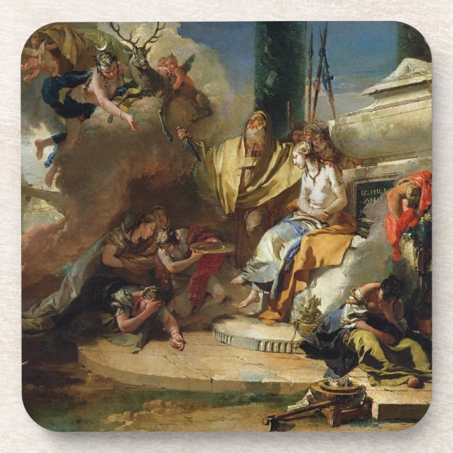 The Sacrifice of Iphigenia Coaster (Front)
