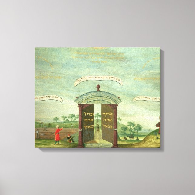 The Sacrifice of Isaac Canvas Print (Front)