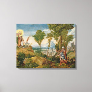 The Sacrifice of Isaac Canvas Print