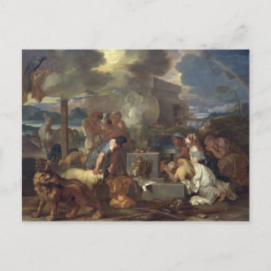 The Sacrifice of Noah, c.1640 Postcard