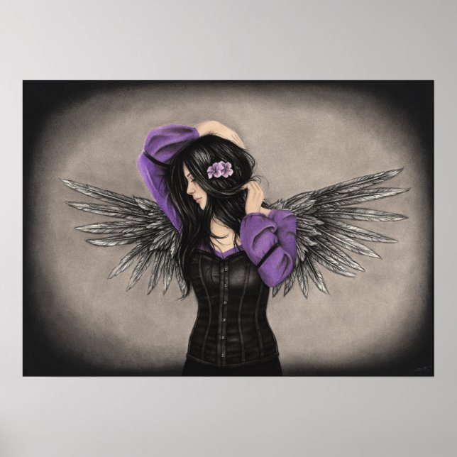 The Sad Heart Angel Poster (Front)