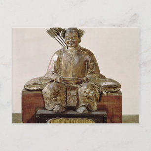 The Sadaijin in ceremonial costume Postcard