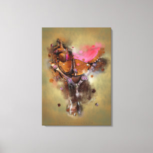 The Saddle II - Wrapped Canvas