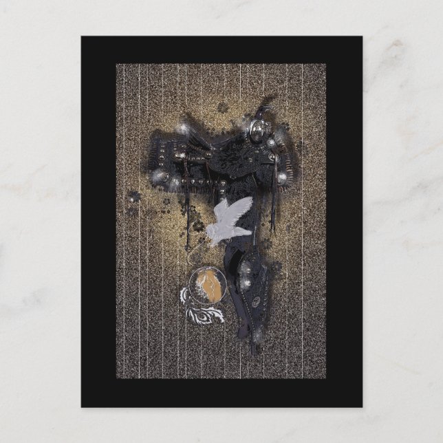 The Saddle IV - Postcard (Front)