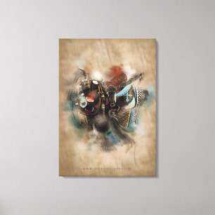 The Saddle - Wrapped Canvas