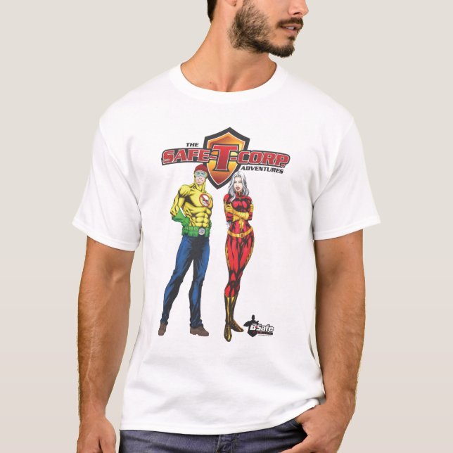 The Safe-T-Corp. T-Shirt (Front)
