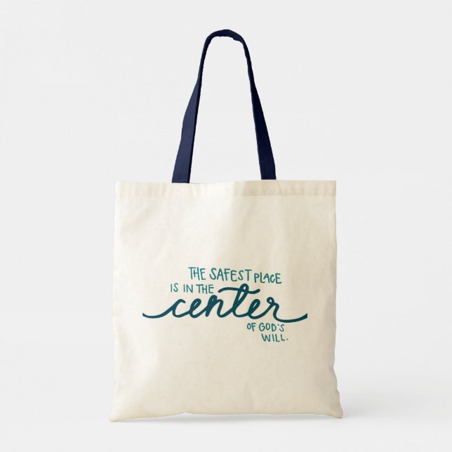 The Safest Place Tote Bag (Back)