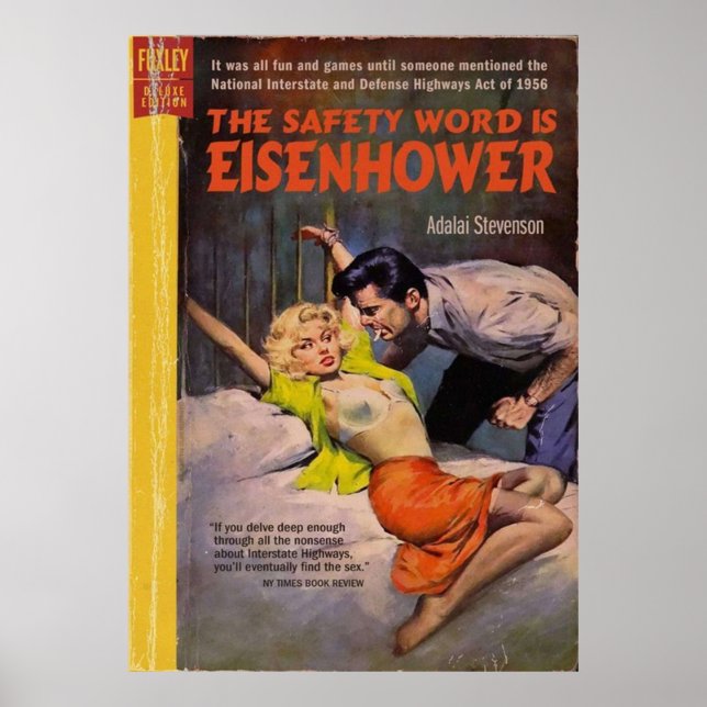 The safety word is Eisenhower Poster (Front)