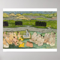 The sage Shuku Deva addressing King Parikshit & a