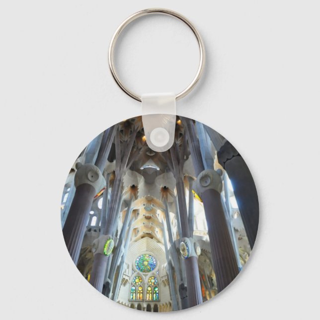 The Sagrada Familia Key Ring (Front)