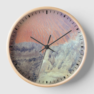 The Sahara Desert In Algeria, North Africa. Clock