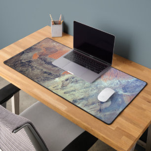 The Sahara Desert In Algeria, North Africa. Desk Mat