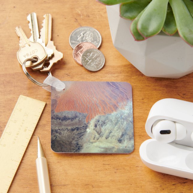 The Sahara Desert In Algeria, North Africa. Key Ring (Desk)