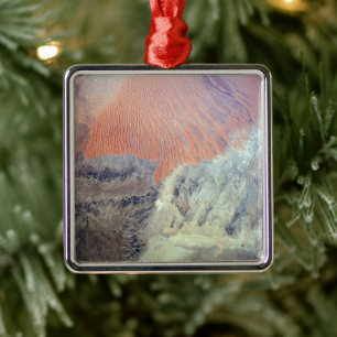 The Sahara Desert In Algeria, North Africa. Metal Tree Decoration