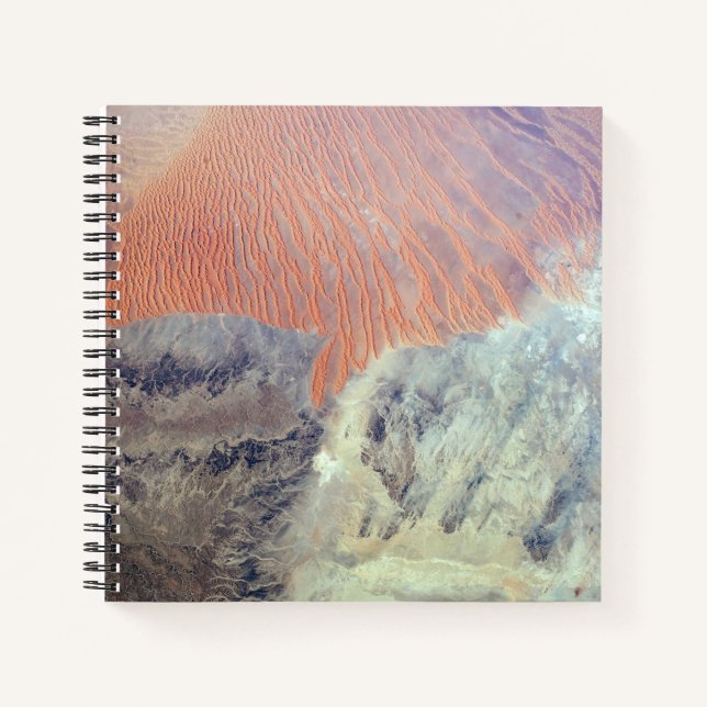 The Sahara Desert In Algeria, North Africa. Notebook (Front)