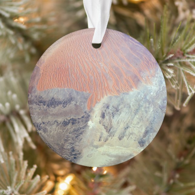 The Sahara Desert In Algeria, North Africa. Ornament (Tree)