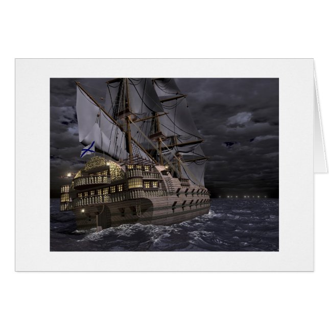 The Sailing Fortress (Front Horizontal)