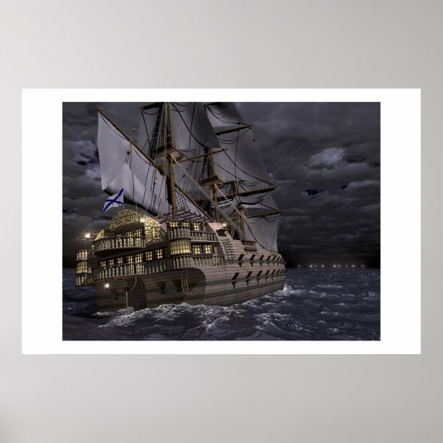 The Sailing Fortress Poster (Front)