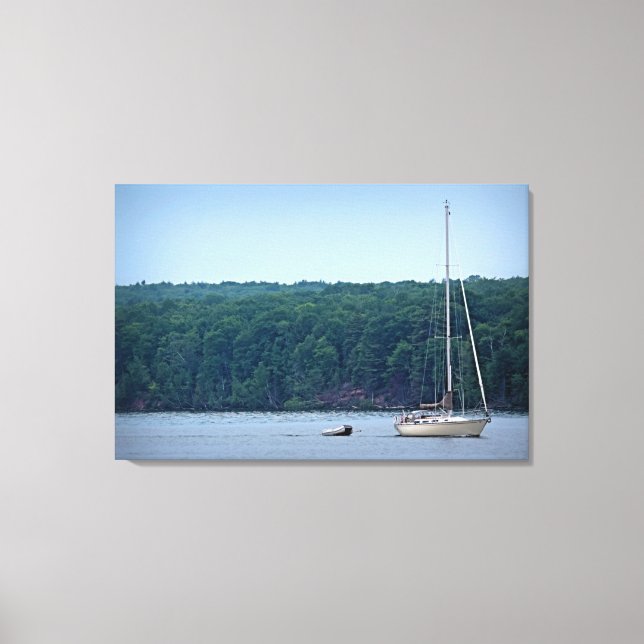 The Sailing Life Canvas Print (Front)