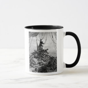 The sailors becalmed and tormented by thirst mug