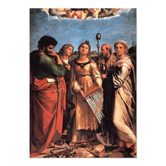 the Saint Cecilia Altarpiece Card
