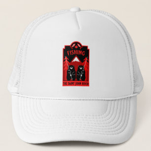 The Saint John River Fishing Canada Trucker Hat
