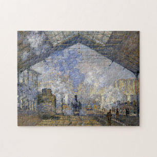 The Saint-Lazare Station, Monet Jigsaw Puzzle