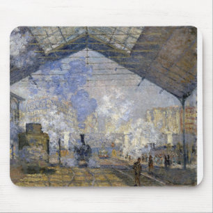 The Saint-Lazare Station, Monet Mouse Mat