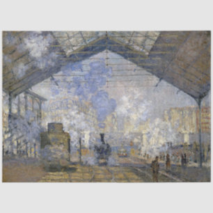 The Saint-Lazare Station, Monet Tissue Paper