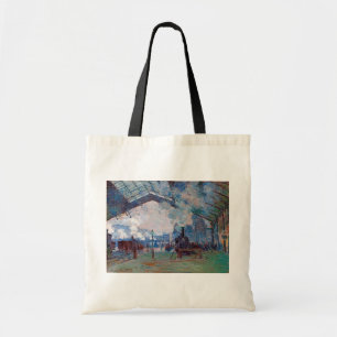 The Saint-Lazare Station, Monet Tote Bag