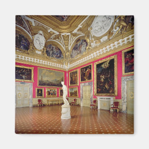 The 'Sala di Venere' (Hall of Venus) containing th Magnet