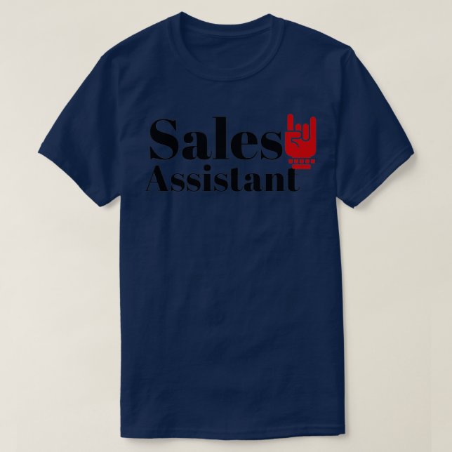 The Sales Assistant T-Shirt (Design Front)