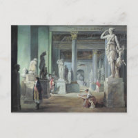 The Salle des Saisons at the Louvre, c. 1802