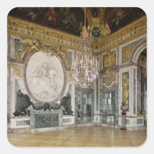 The Salon de la Guerre  1678-84 Square Sticker