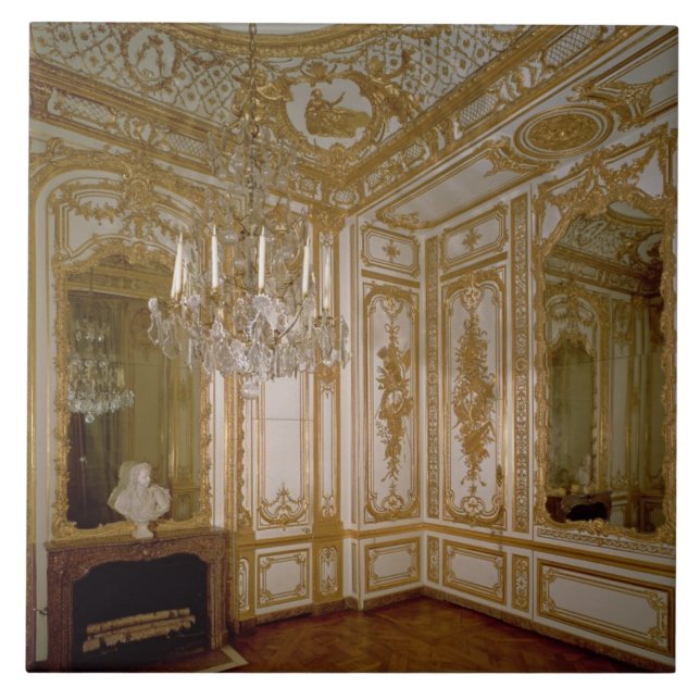 The Salon de Musique (Music Room) of Adelaide, Pri Tile (Front)