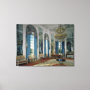 The Salon des Glaces (The Room of Mirrors) in the Canvas Print