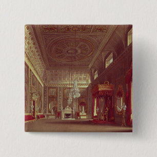 The Saloon, Buckingham Palace 15 Cm Square Badge
