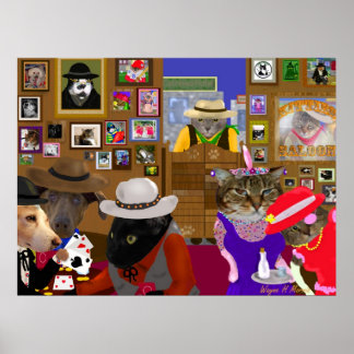 The Saloon Figure 3 Poster