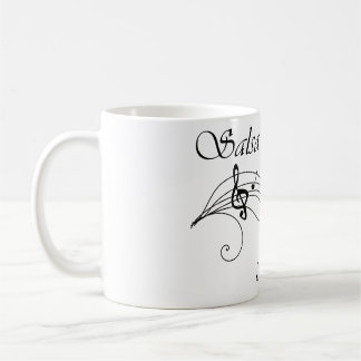 The salsa is my therapy coffee mug