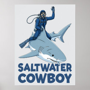 The Saltwater Cowboy Poster
