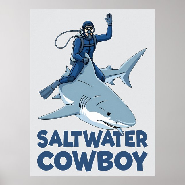 The Saltwater Cowboy Poster (Front)