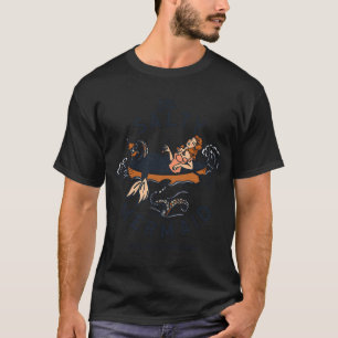 The Salty Mermaid Dive Bar & Fish Shack Cool Retro T-Shirt