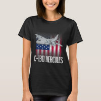 The Salty Veteran C-130 Hercules American Flag Mil