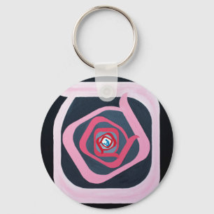 The Samekh Letter - Hebrew alphabet Key Ring