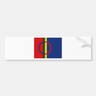 The Sami Flag Bumper Sticker