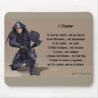The Samurai Code MousePad