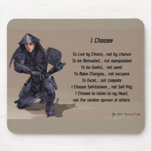 The Samurai Code MousePad