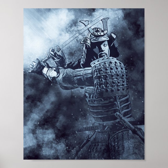 The SAMURAI Mythic Legendary RONIN Warrior Poster (Front)