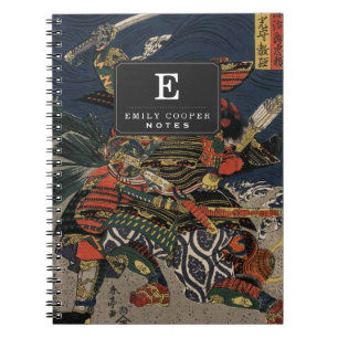 The samurai warriors Tadanori and Noritsune Notebook