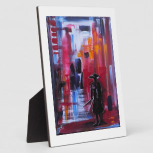 The Samurai's Horizon Painting by Alfred Fox Plaque